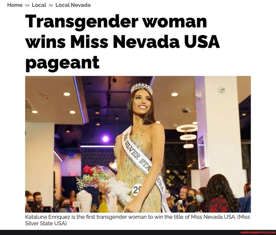 Home Local Local Nevada Transgender Woman Wins Miss Nevada USA Pageant ...