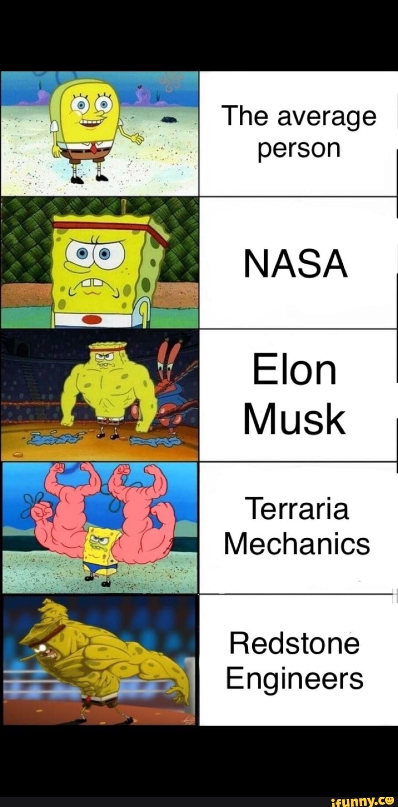 The average person Terraria Mechanics Redstone Engineers - iFunny