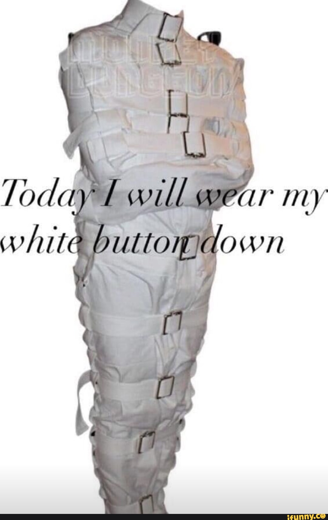 Loday I will wear my white buttondown ( I - iFunny