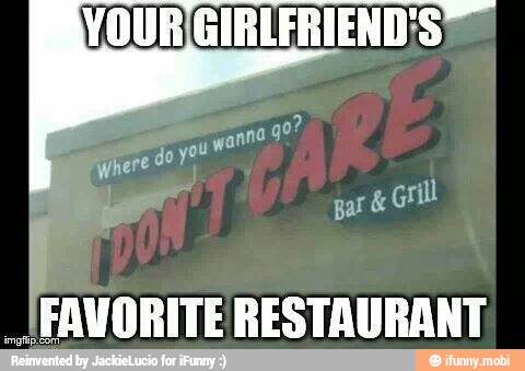 I
(FAVORITE RESTAURANT
À