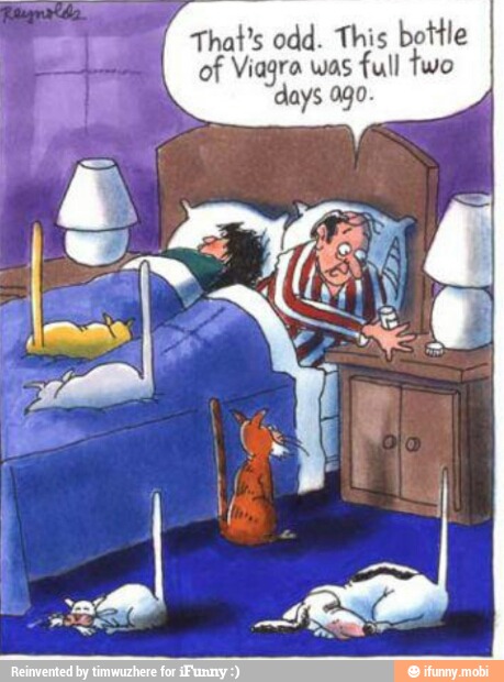 Do That's odd. This bottle
of Viagra was
full two
É days 990.