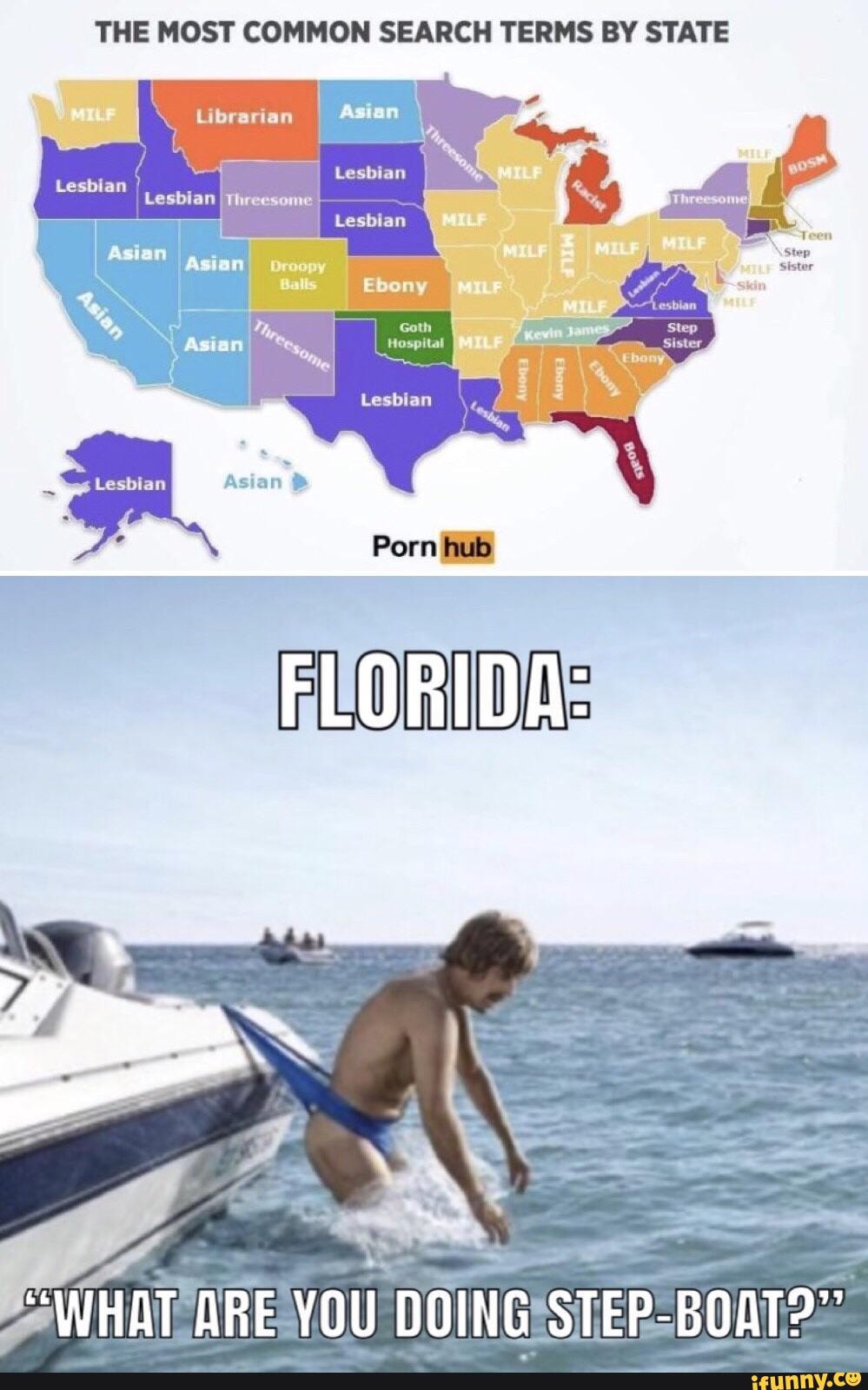 Lesbian Threesome Memes - THE MOST COMMON SEARCH TERMS BY STATE Librarian ( esbian I Lesbian I  Threesome - Lesbian Lesbian Porn Asiat WHAT ARE YOU DOING STEP-BOAT?\