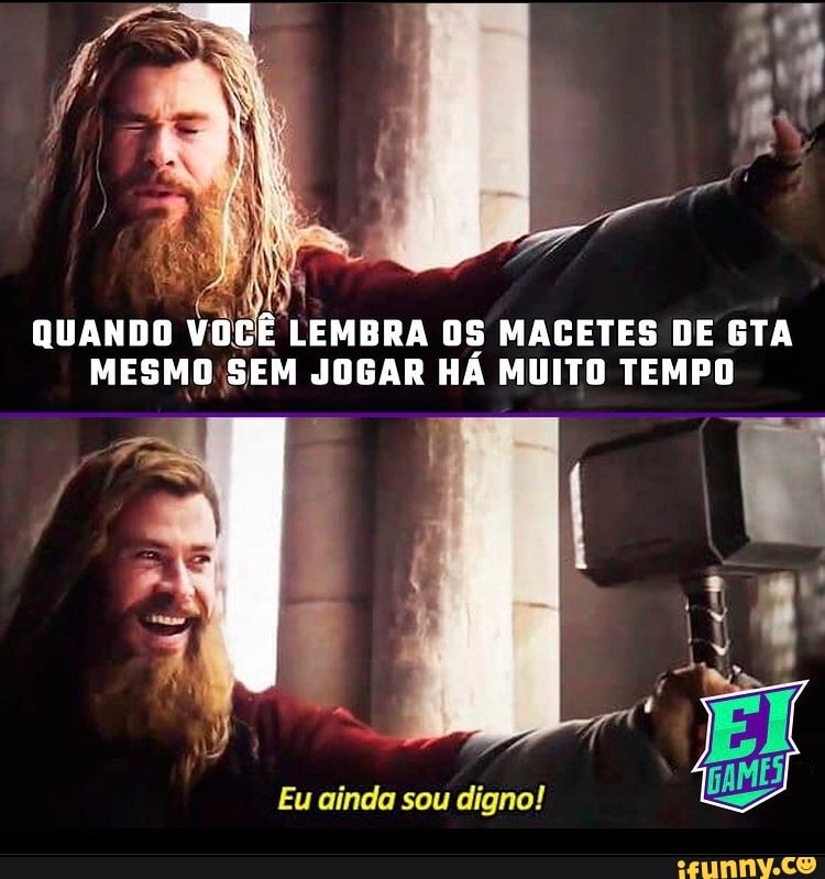 QUANDO VOCÊ LEMBRA DS MACETES DE BTA MESMO SEM JOGAR HÁ MUITO TEMPO
Eu ainda sou digno!