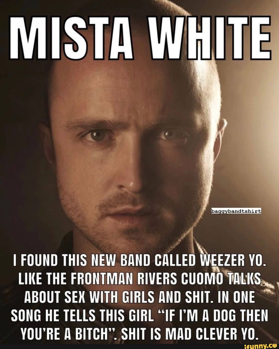 Mista White I Found This New Band Called Weezer Yo Like The Frontman Rivers Talks About
