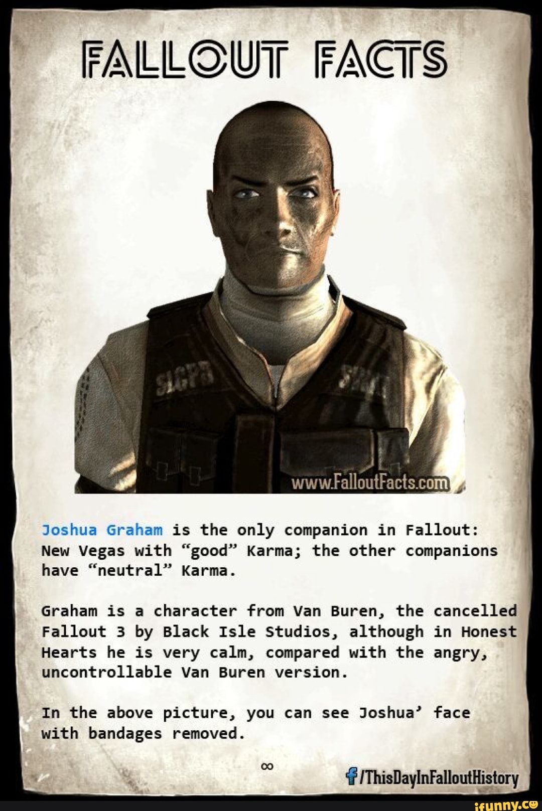 Fallout new vegas joshua graham quotes