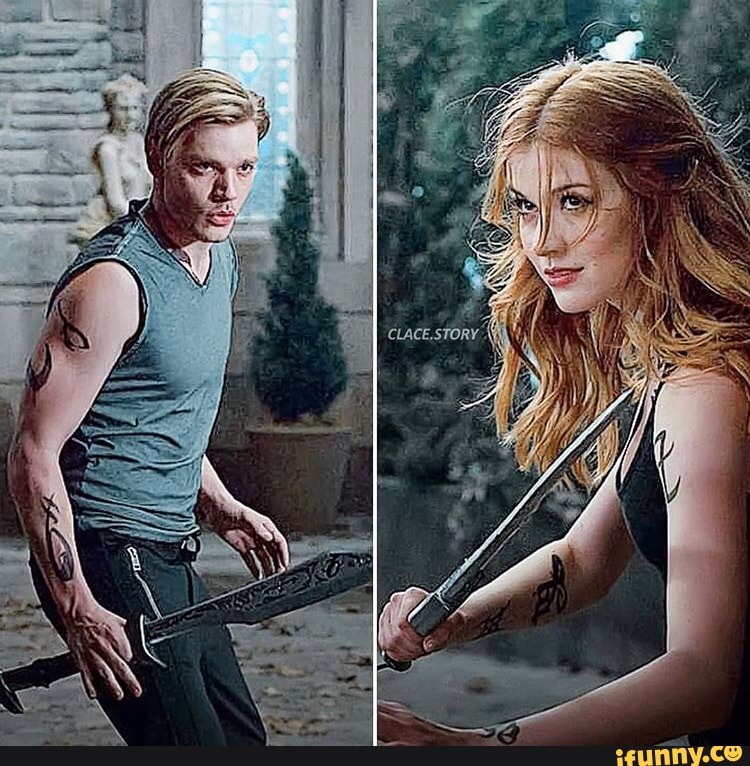 claryfairchild, katherinemacnamara, themortalinstruments, shadowhunters, theshadowhunterchronicles, clace, jaceherondale, dominicsherwood