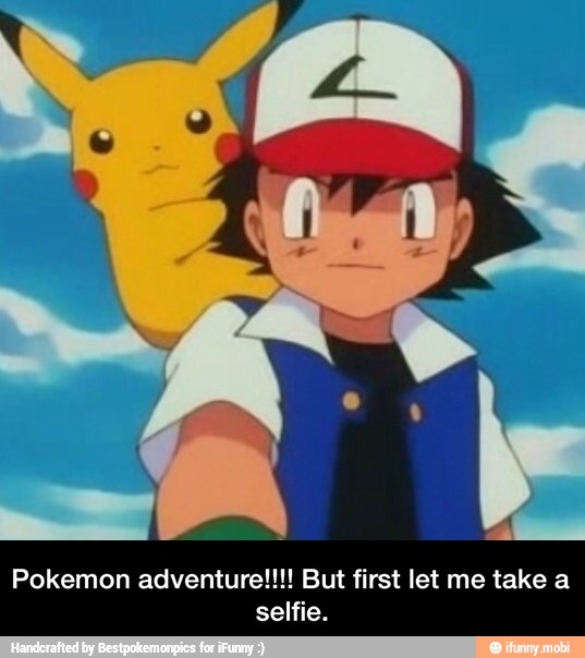 selfie. - Pokemon adventure!!!! But first let me take a selfie.