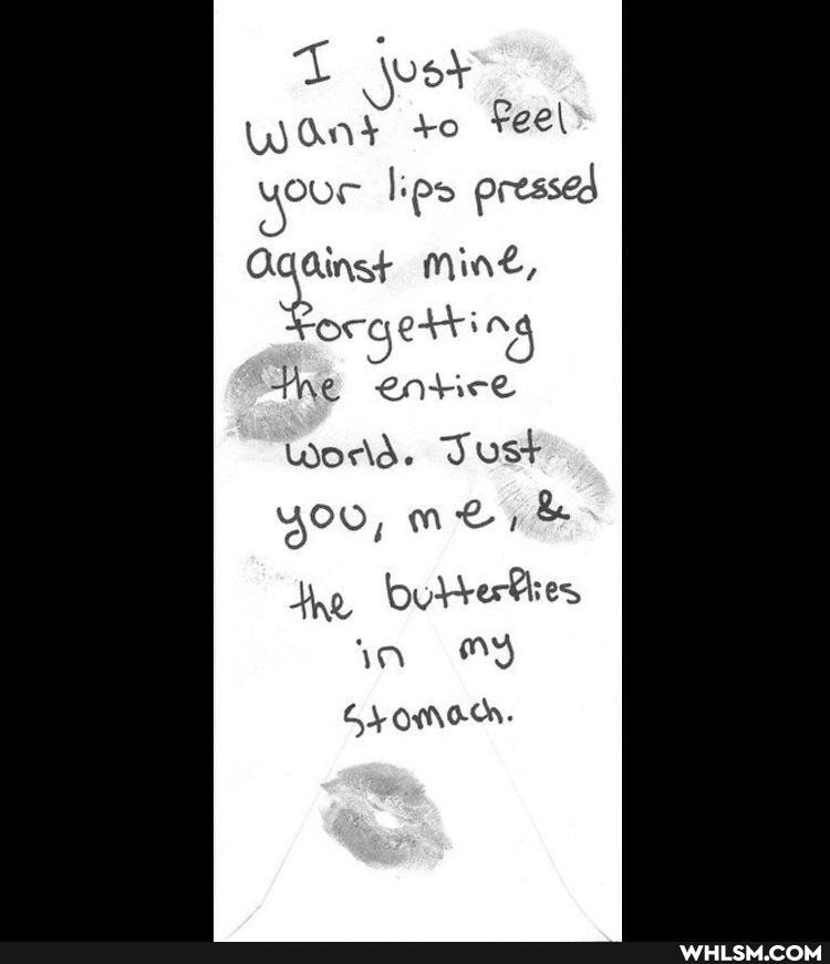 Want *o Peel your lips pressed
Adaingt
Mine,
ocaettin the
Word. Just
you, me, & bubverthes in OY
SS OM.