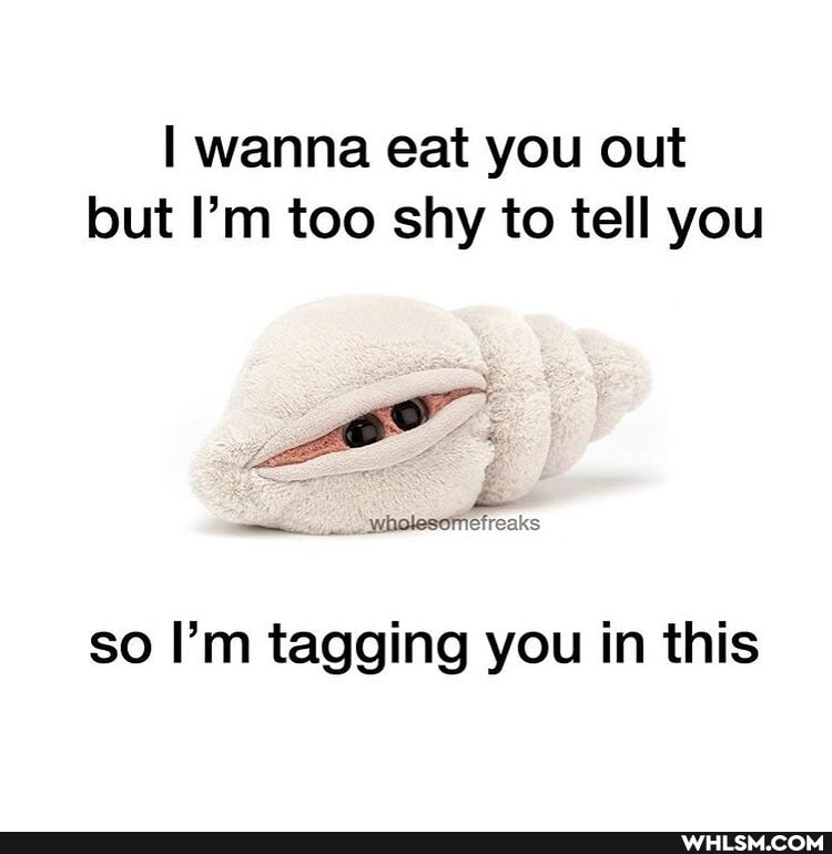 wanna eat you out but I'm too shy to tell you
wholesomefreaks
so I'm tagging you in this