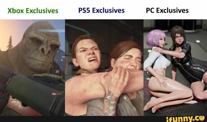 Xbox Exclusives PSS Exclusives PC Exclusives
