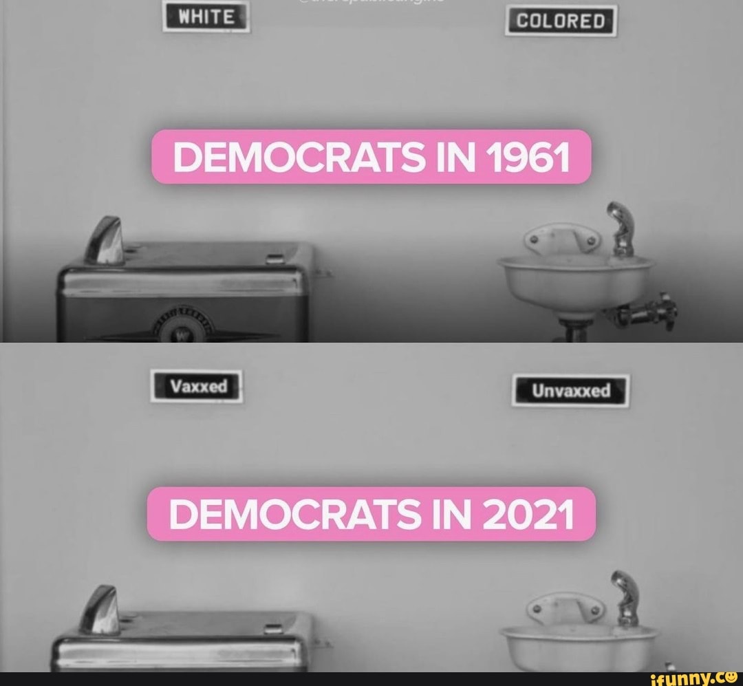 WHITE DEMOCRATS IN 1961 DEMOCRATS IN 2024 iFunny