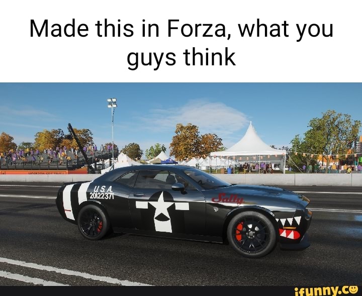 Made this in Forza, what you guys think