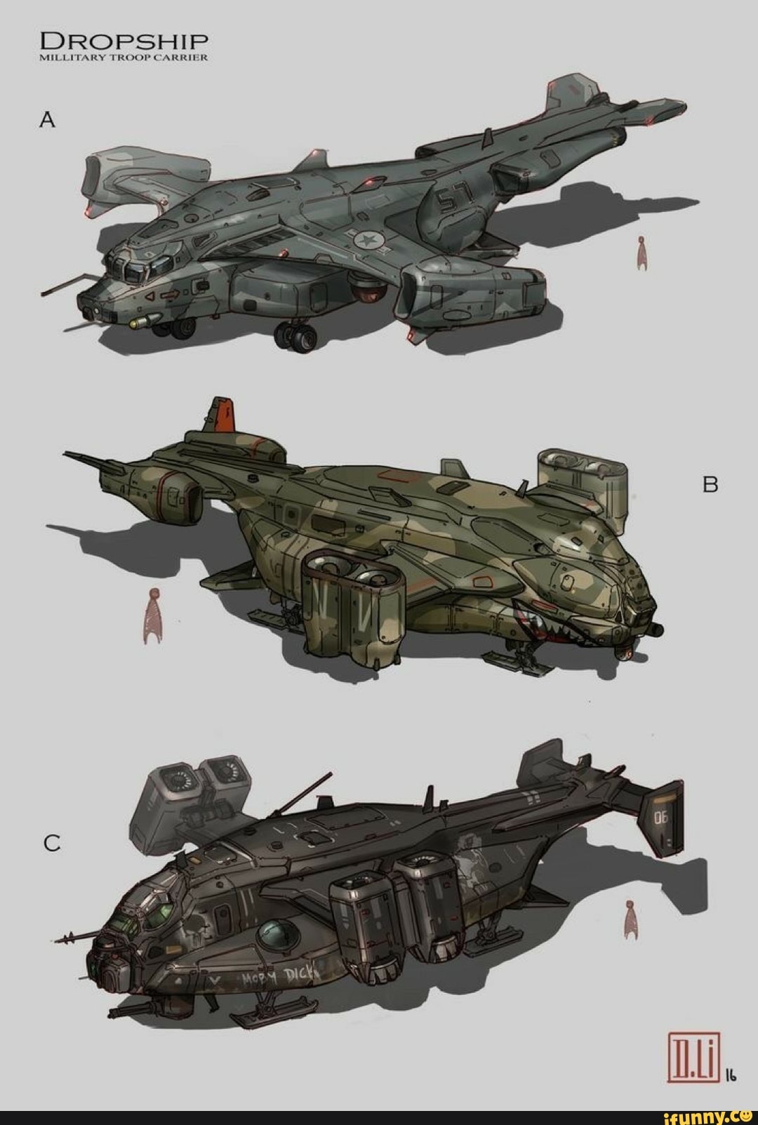 DROPSHIP
MILLITARY TROOP CARRIER