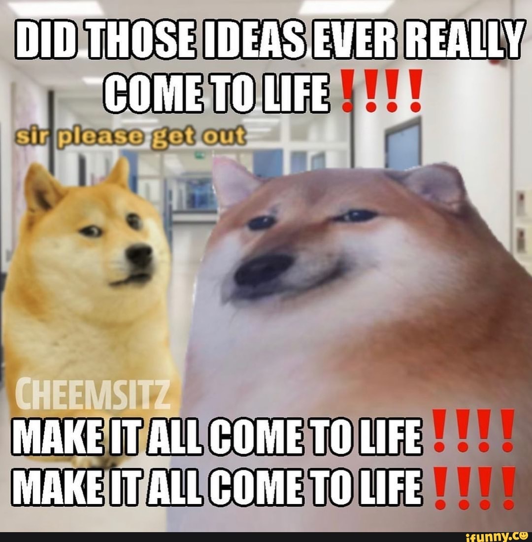 DID IDEAS.EVER REALLY ~COME TO LIFE ot MAKE IT ALL COME TO LIFE MAKE IT ...