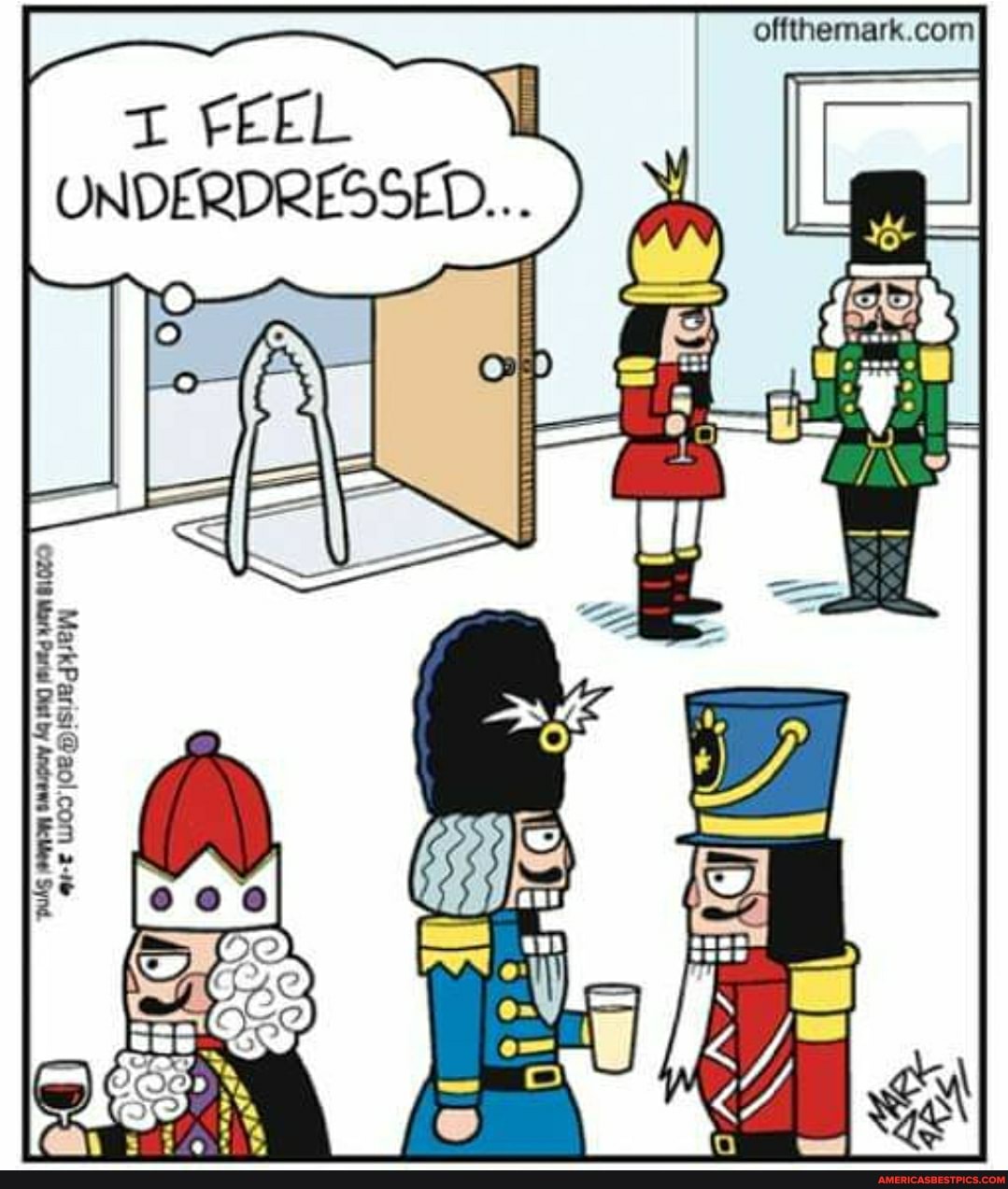 oftthemeark.coun
FEEL UNDERDRESSED...
DY