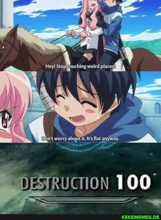 Hey! Sti chin;
worry
DESTRUCTION 100
SS
