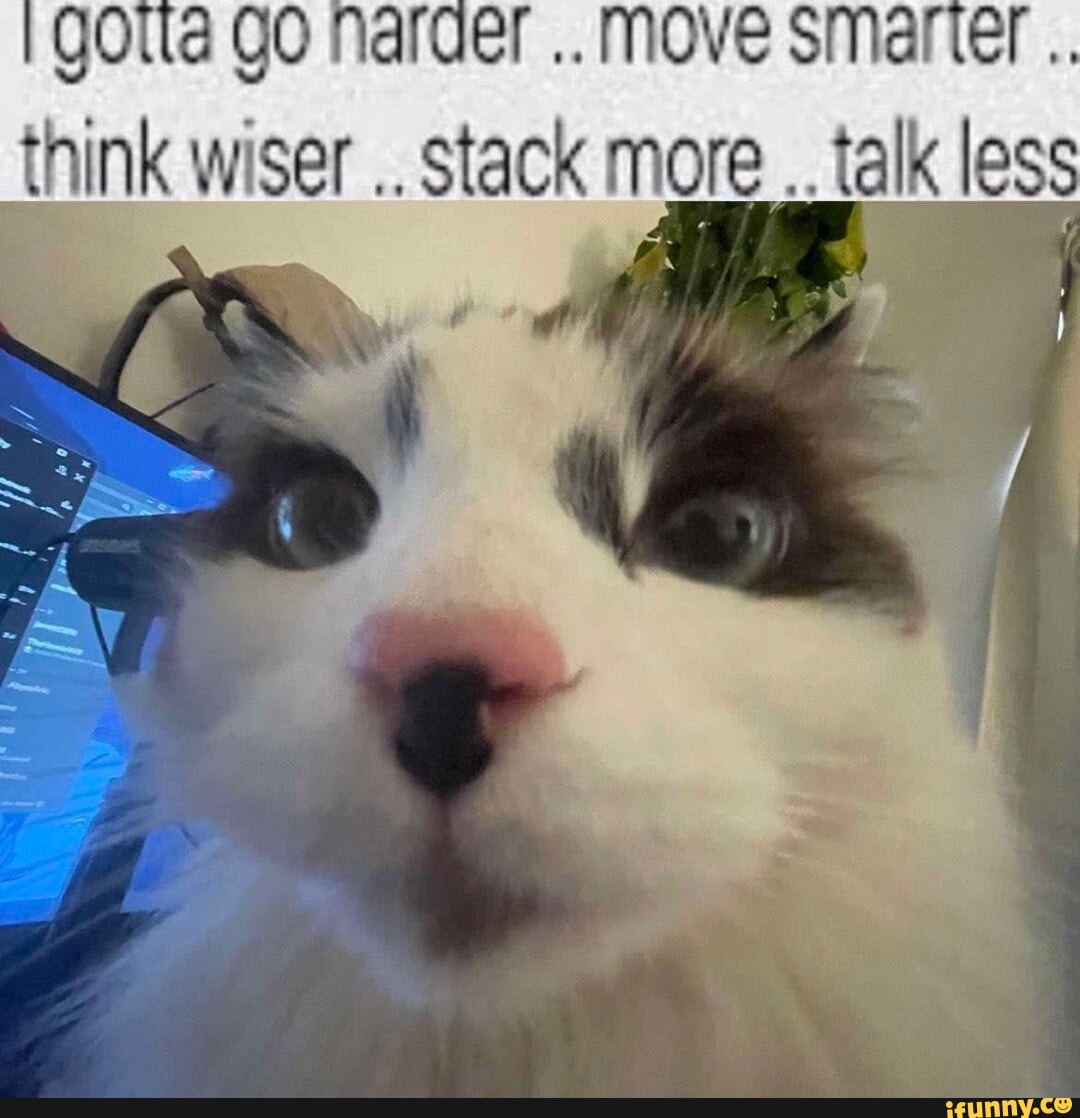 Go Naraer Move Smarter think wiser stack more talk less - iFunny