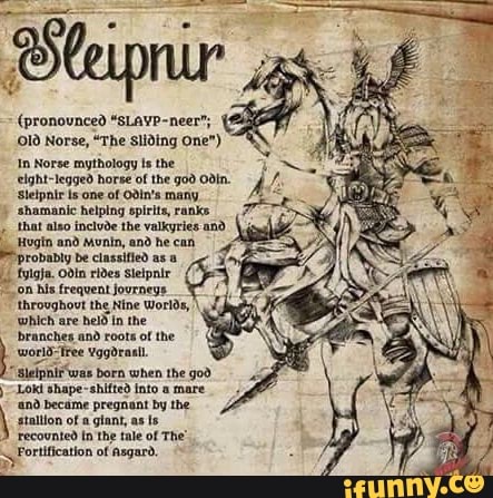 sleipnir norse mythology