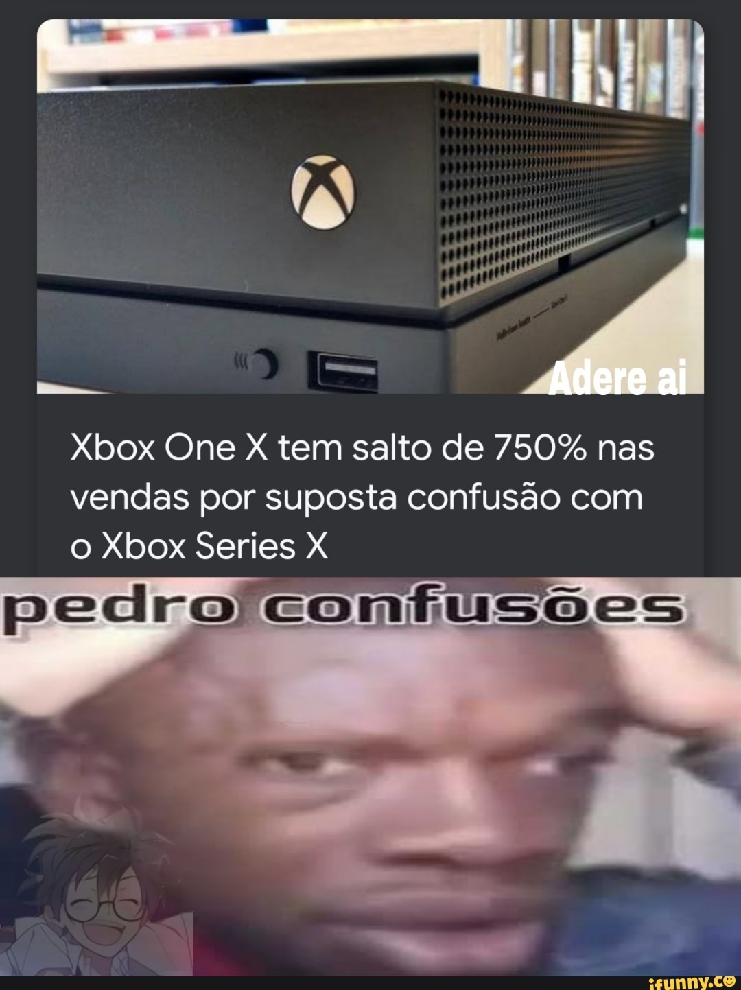 Adere ai
Xbox One X tem salto de 750% nas vendas por suposta confusão com o Xbox Series X