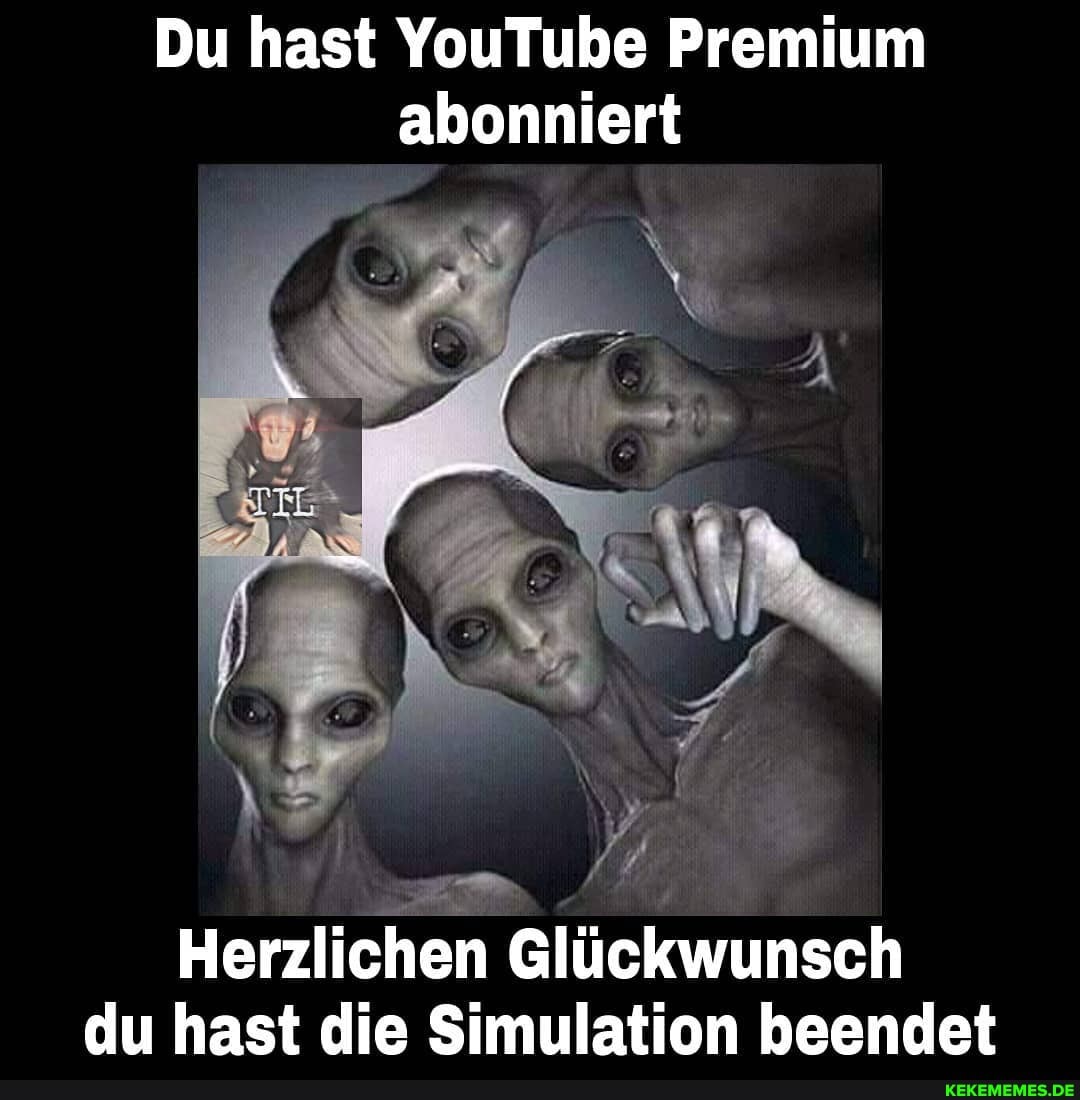 Du hast YouTube Premium abonniert
Herzlichen Glückwunsch du hast die Simulation beendet