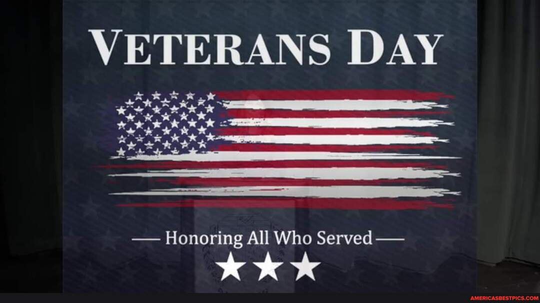 Veterans Day on November 11th honors military veterans who served in ...