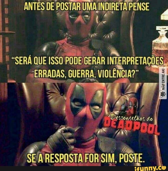 Às, AS Va
ANTES
T e a EA
"SERÁ QUE ISSO! INTERPRETAÇÕE
SERRADAS, GUERRA, NIOLENDA?"
SEAR RESPOSTA FORSIM, POSTE.