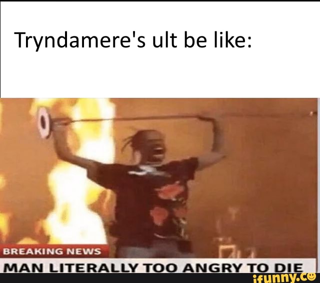 Man Literally Too Angry To Die