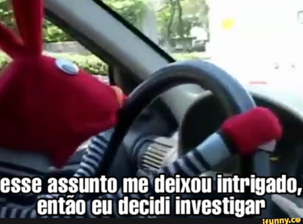 esse assunto me deixou intrigado, então eu decidi investigar