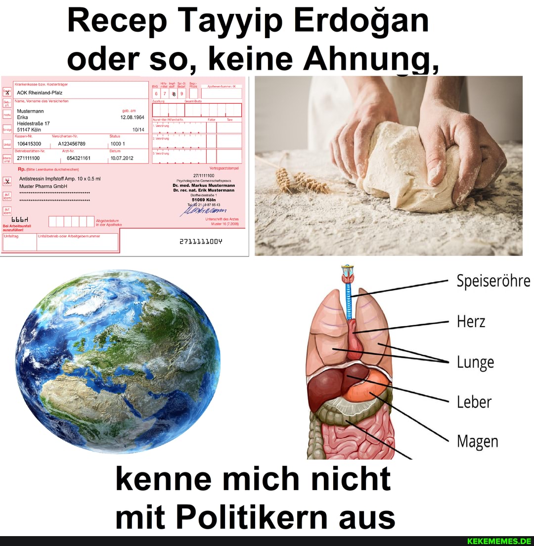 Recep Tayyip Erdogan oder so, keine Ahnung,
Speiseröhre
Herz
Lunge
Leber
Magen
kenne mich nicht mit Politikarn ais