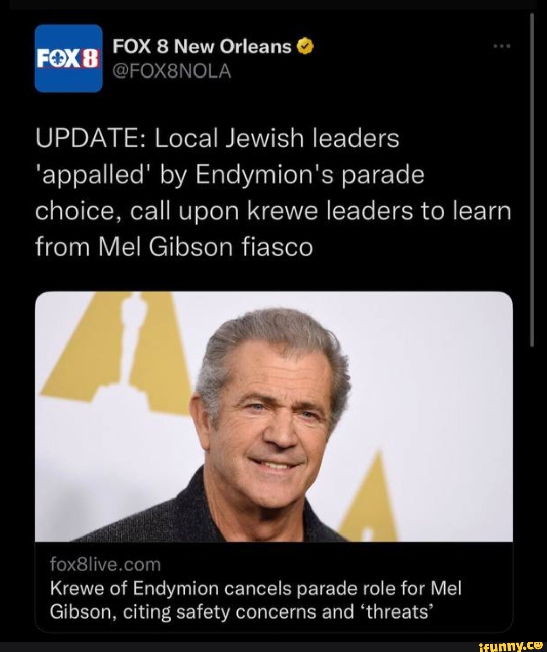 FOX 8 New Orleans UPDATE: Local Jewish leaders #39 appalled #39 by Endymion #39 s
