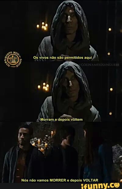 Nós não vamos MORRER e depois VOLTAR.