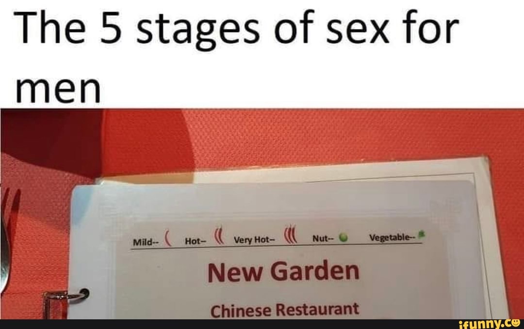 The 5 Stages Of Sex For Ifunny