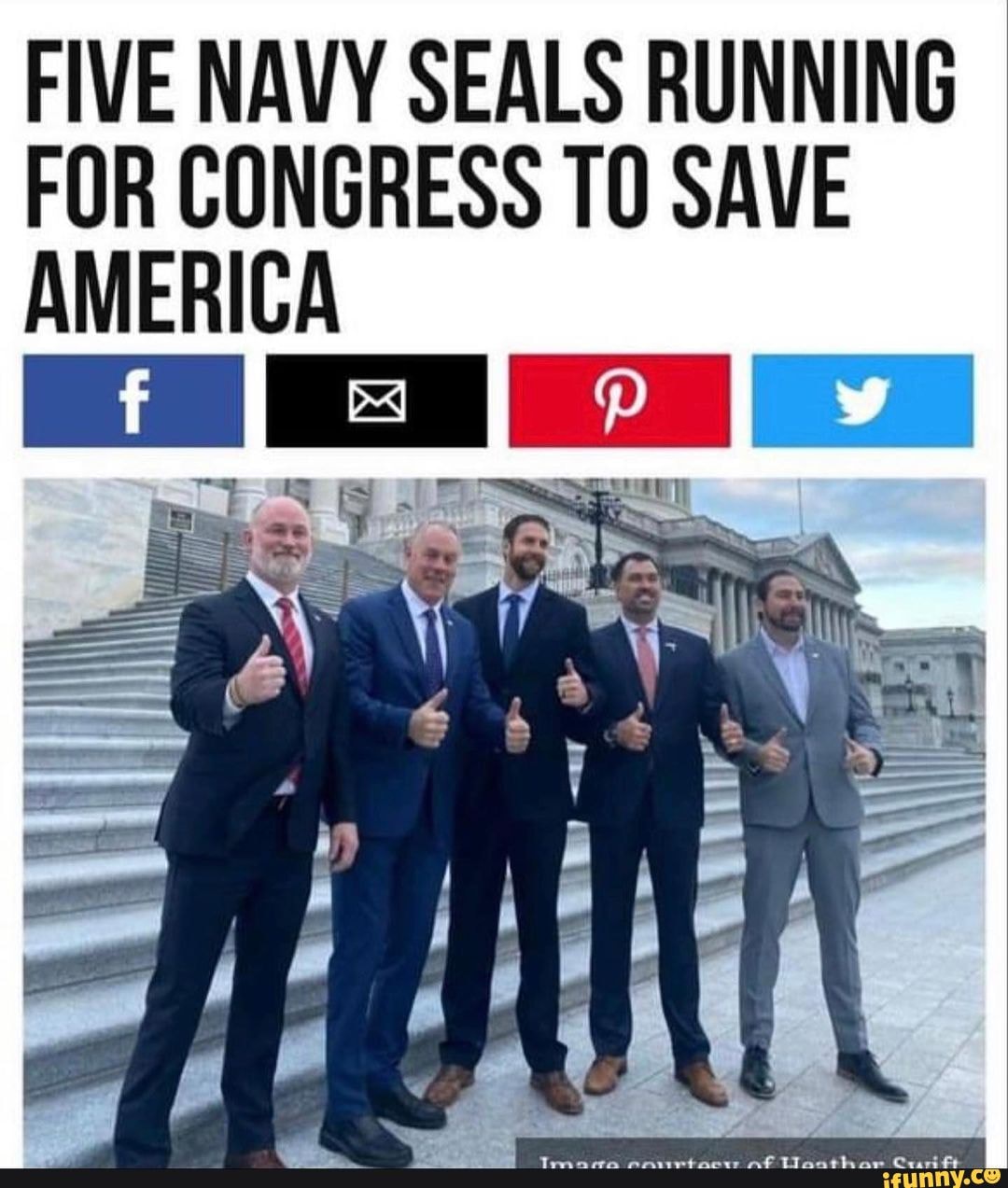 FIVE NAVY SEALS RUNNING FOR CONGRESS TO SAVE AMERICA A "a iFunny