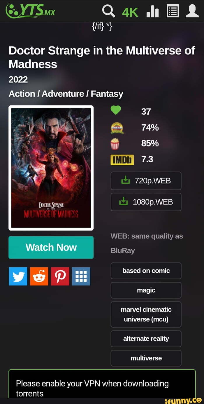Doctor Strange in the Multiverse of M downloading