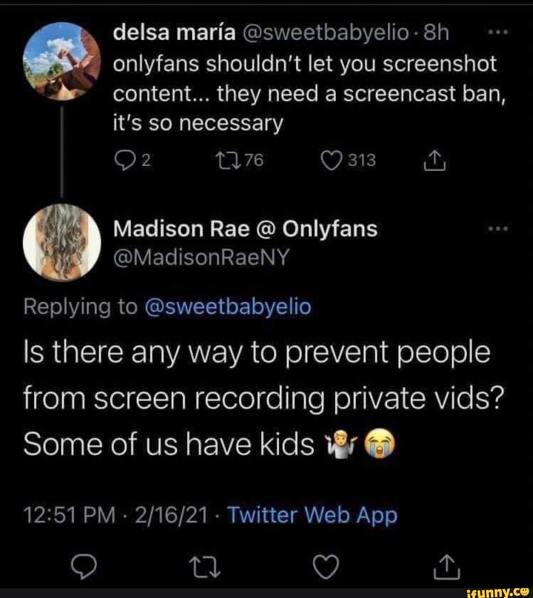 Can you screenshot on onlyfans