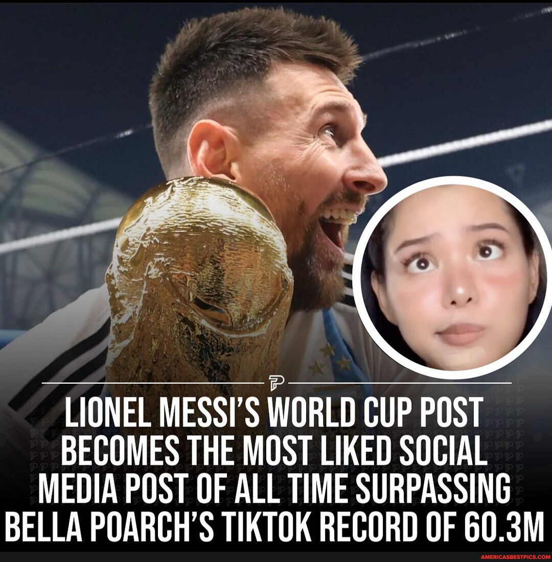Lionel Messis World Cup Celebration Instagram Post Has Become The Most Liked Social Media Post 6172