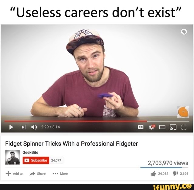professional fidget spinner
