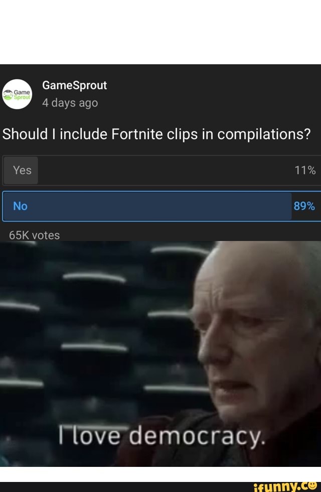 Should I include Fortnite clips in compilations?