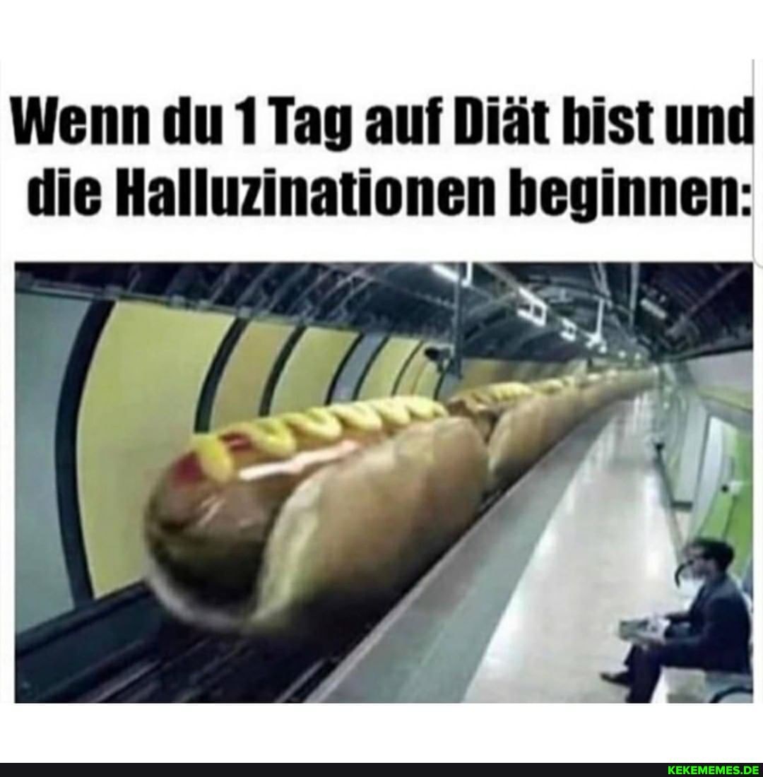 Wenn du 1 Tag auf Diät bist und die Halluzinationen beginnen: