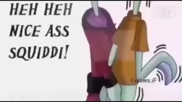 squidward the big gay meme