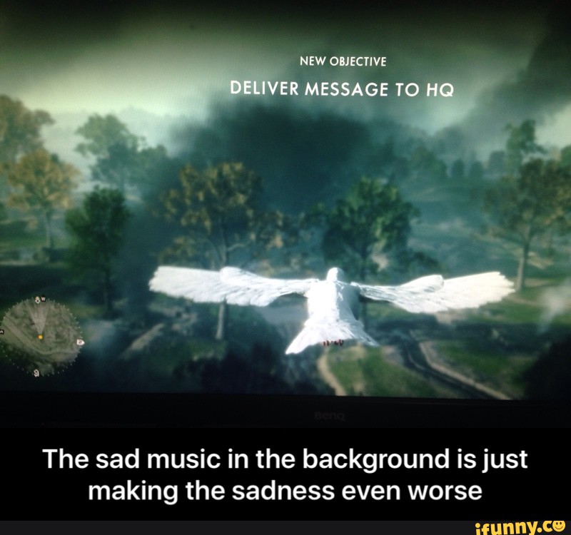 The sad music in the background is just making the sadness even worse