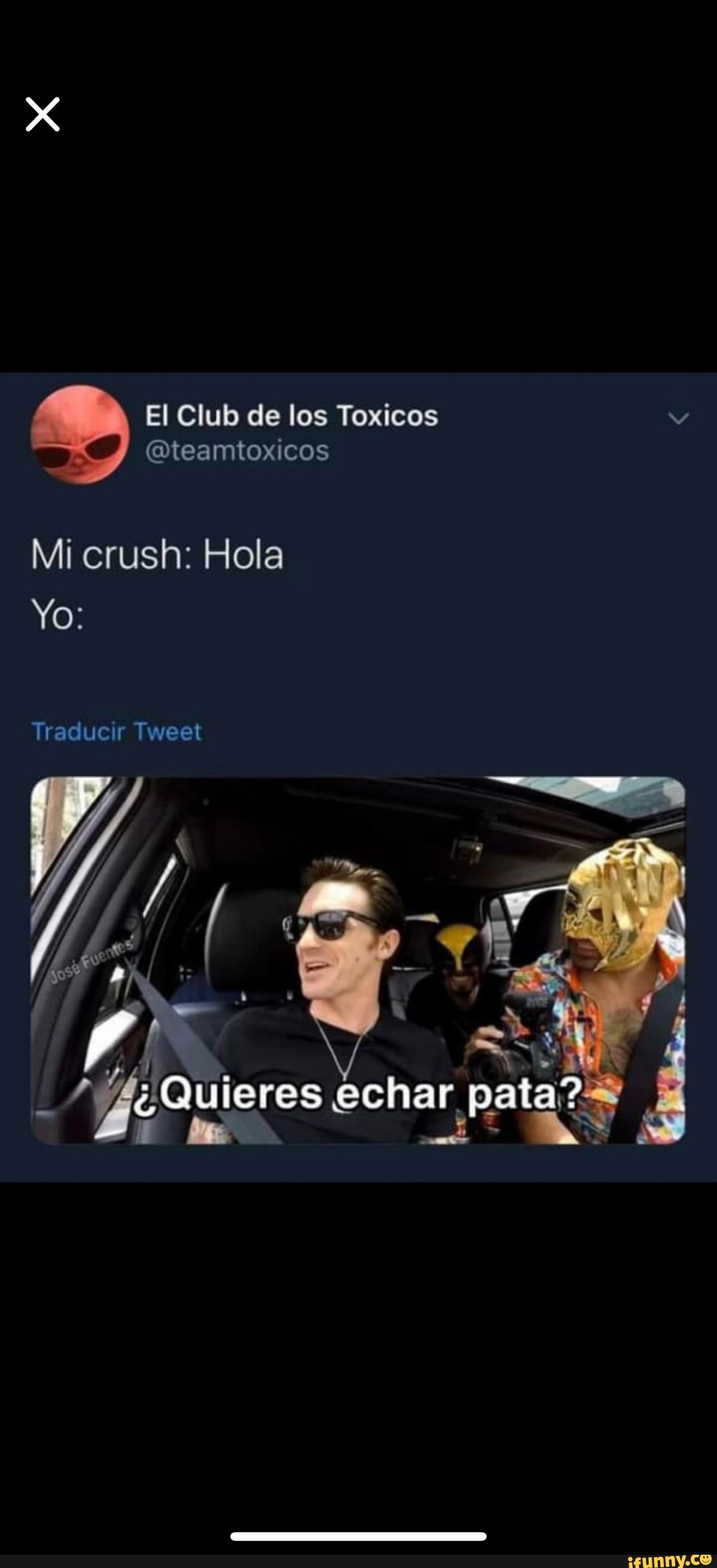 El Club de los Toxicos v Mi crush: Hola Yo: - iFunny Brazil