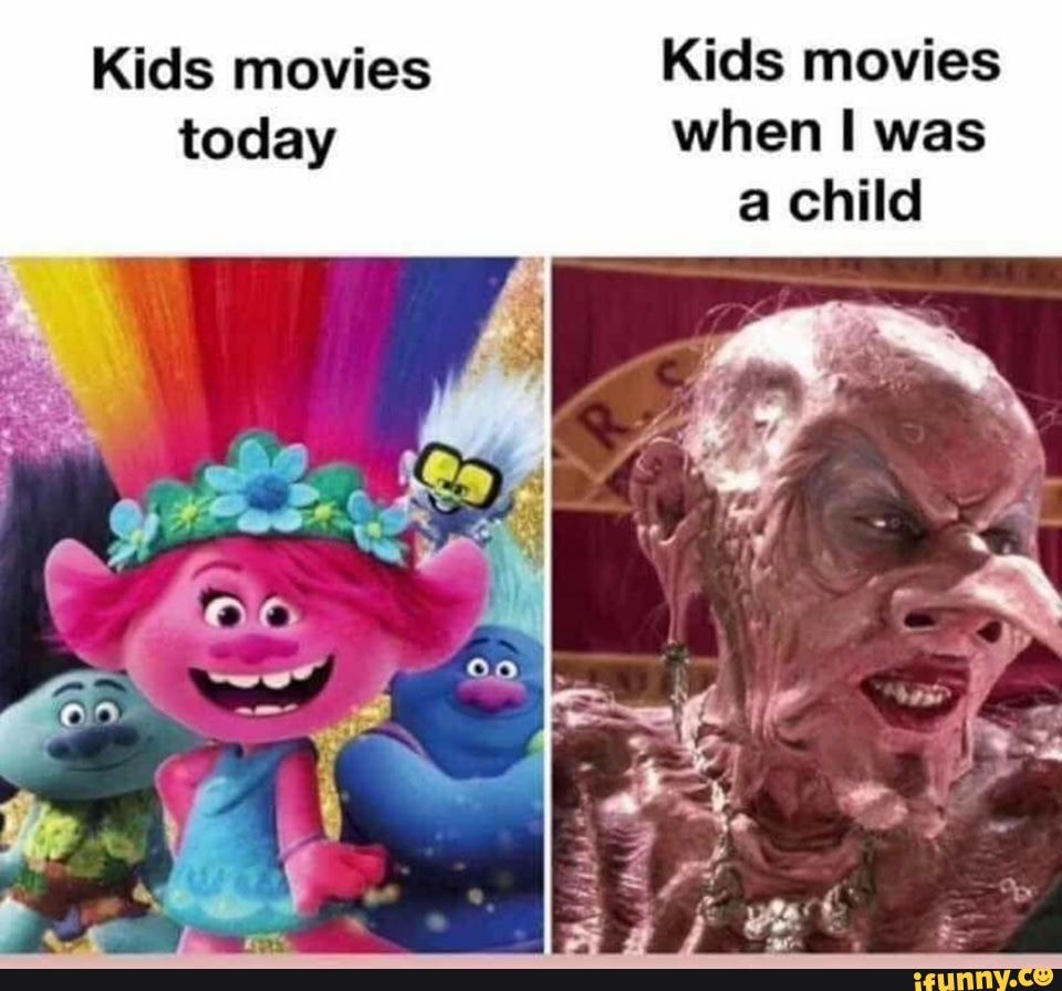 when I was
a child