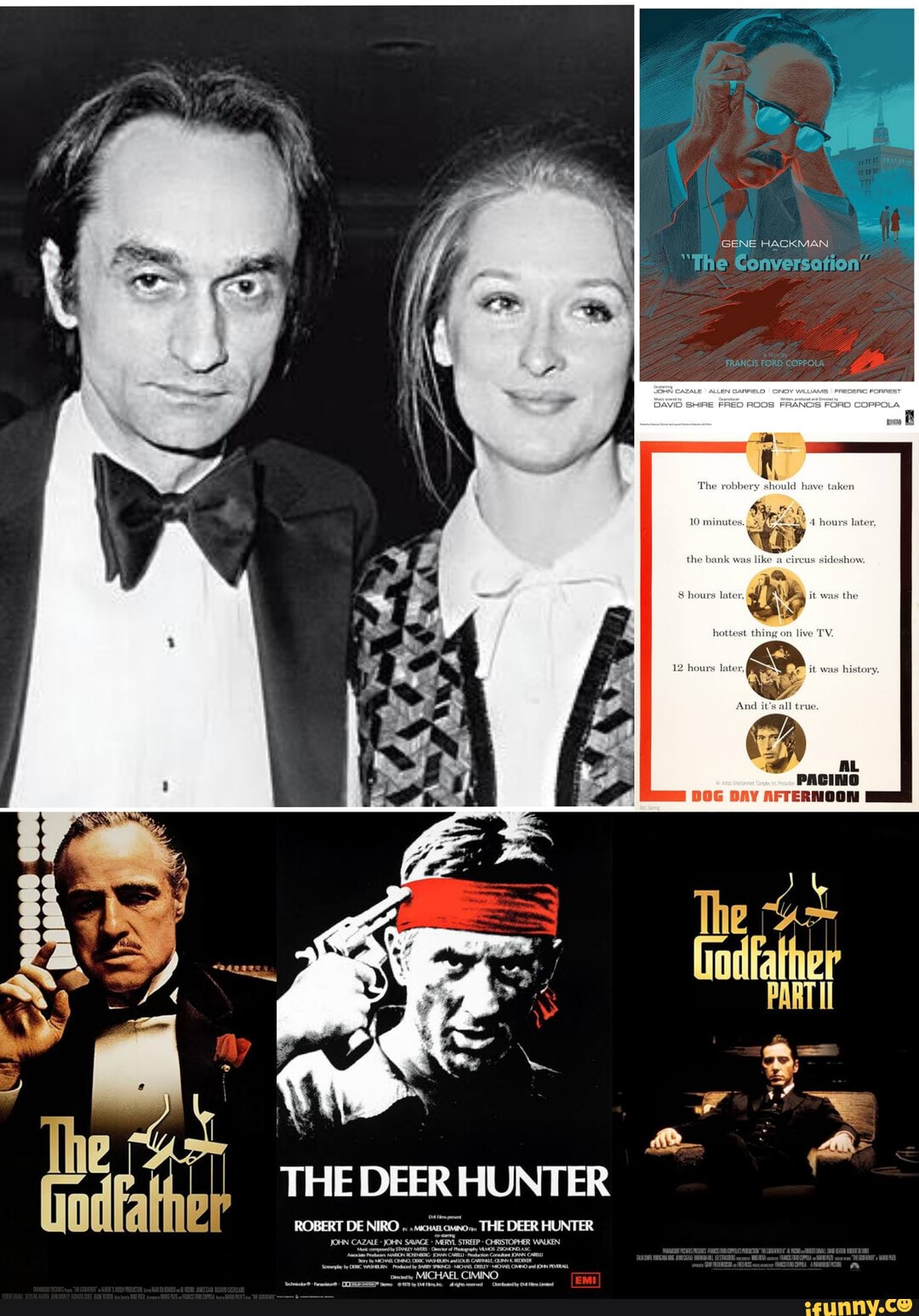 John Cazale (1935-1978), who played Fredo in The Godfather only made 5