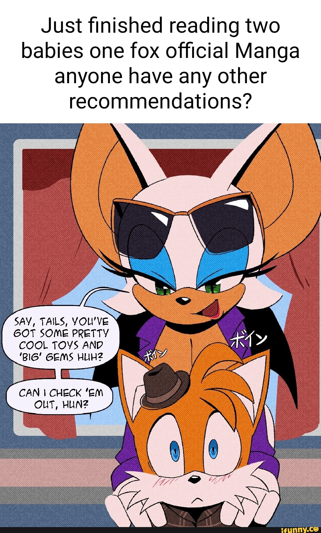 Just finished reading two babies one fox official Manga anyone have any