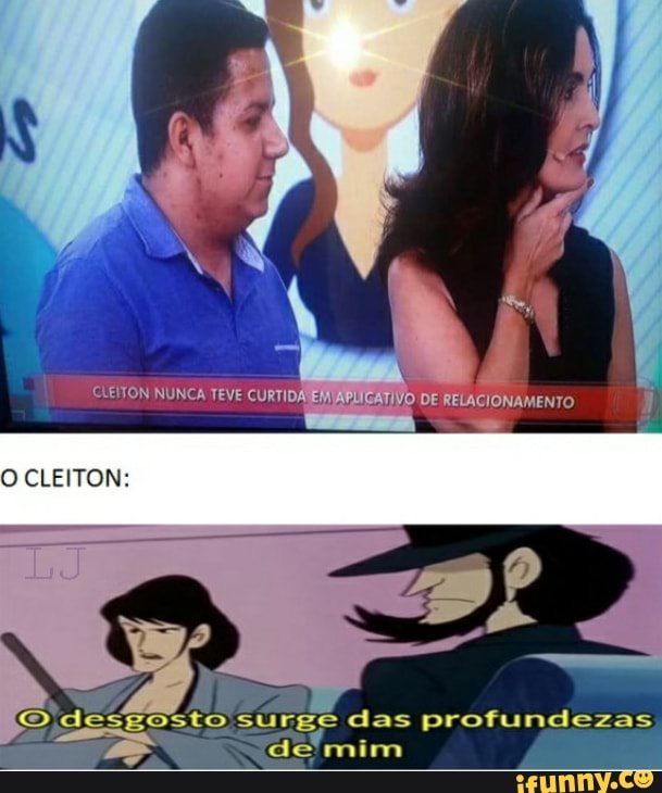CLEITON NUNCA TEVE CURTI DE
CLEITON
gosto surge das profundezas
de mim
