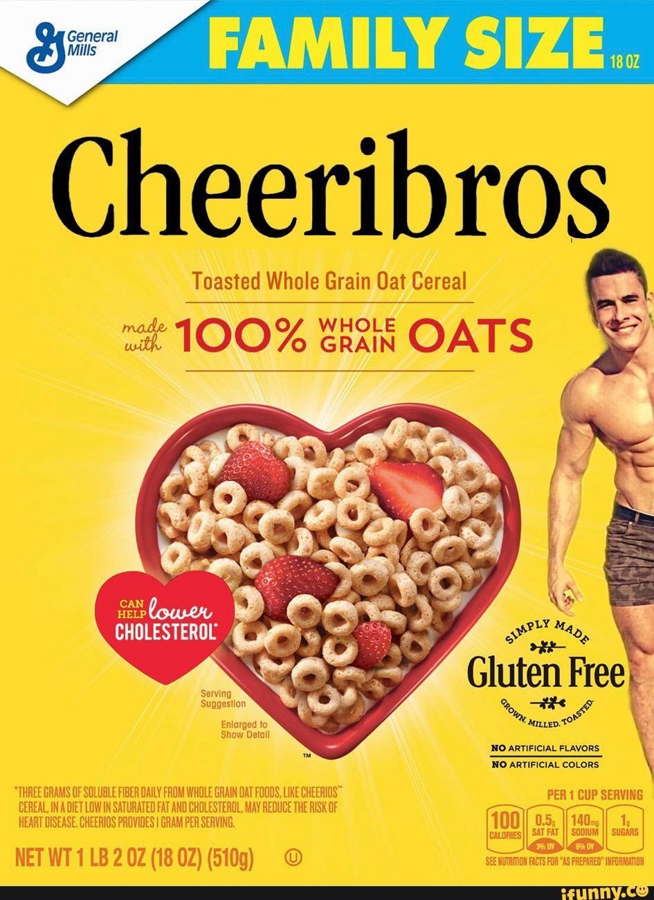 FAMILY SIZE.. Cheeribros Toasted Whole Grain Oat Cereal TOO Grain OATS