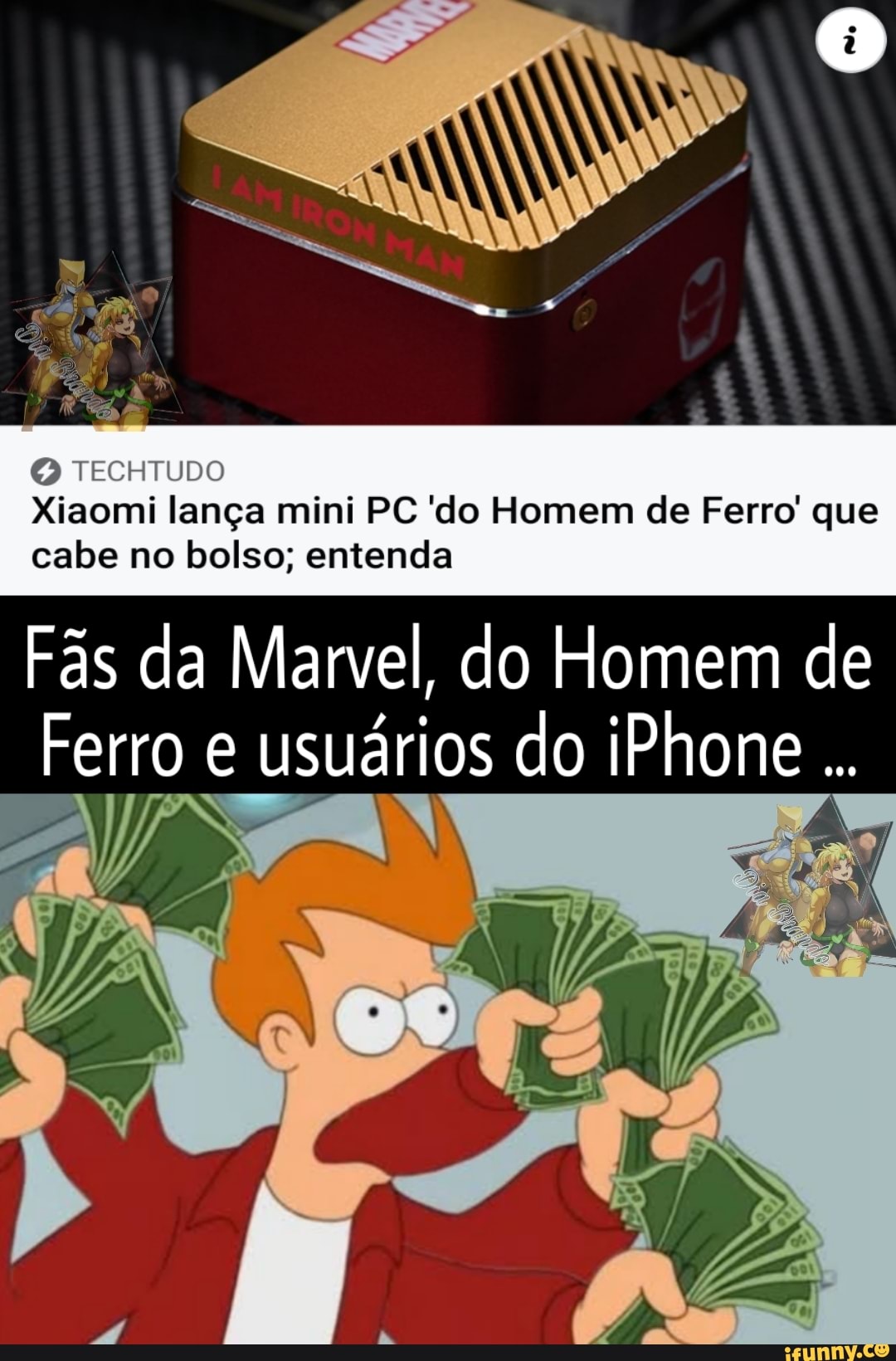 TECHTUDO
Xiaomi lança mini PC 'do Homem de Ferro' que cabe no bolso; entenda
Fãs da Marvel, do Homem de
Ferro e usuários do iPhone