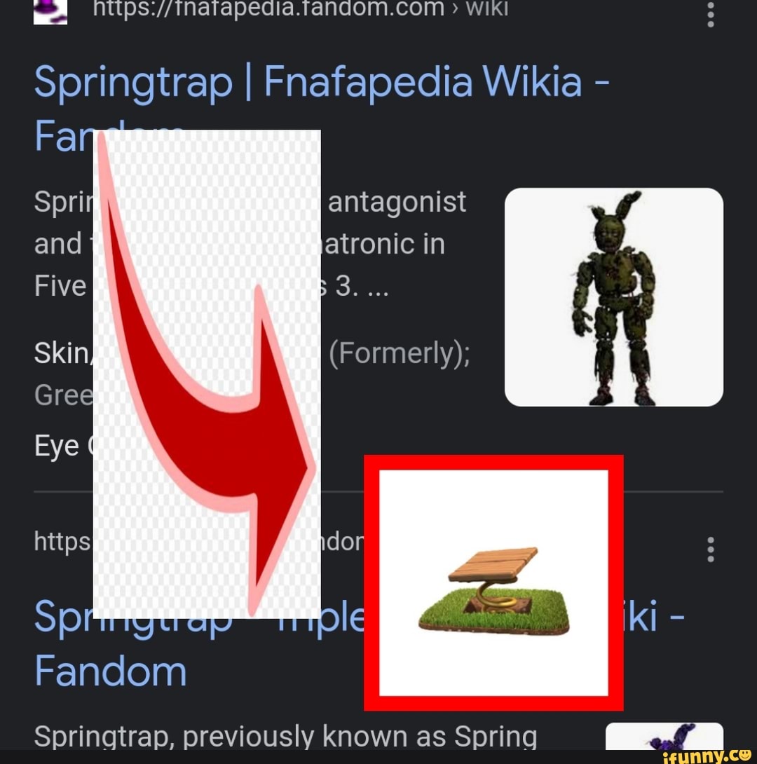 Springtrap, Fnafapedia Wikia