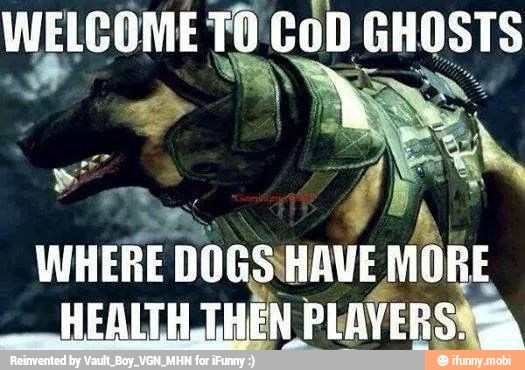 WELCOME TO CoD GHOSTS
